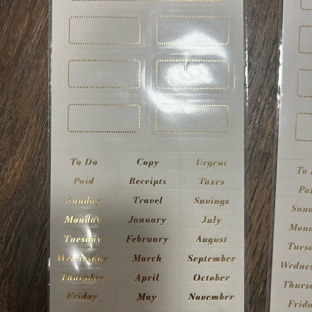 NEW Filing Labels - Picture 3 of 4